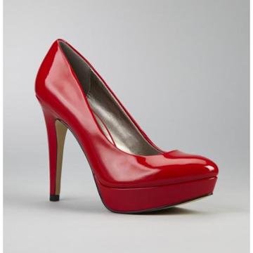 Kenneth Cole New York High Block Pump - Red