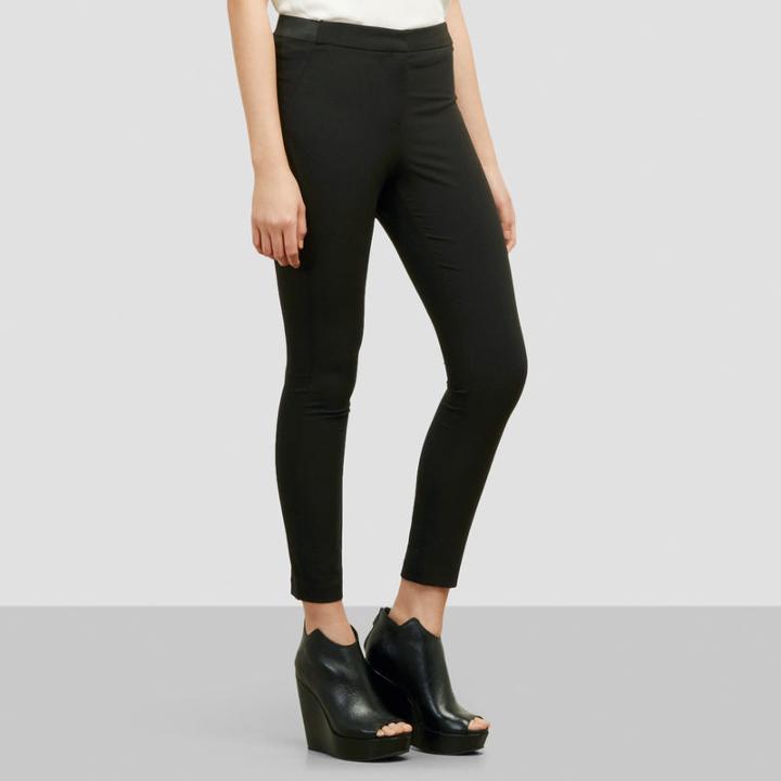 Kenneth Cole New York Slim Black Pant - Black
