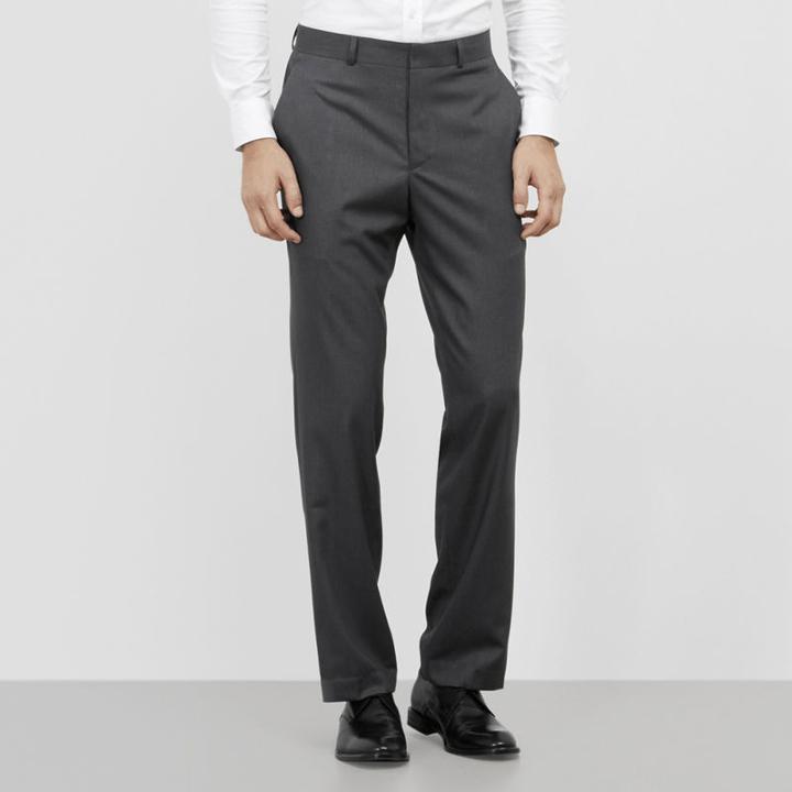 Reaction Kenneth Cole Slim-fit Suit Pant - Grey