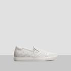 Kenneth Cole New York Kerry Leather Slip-on Sneaker - White