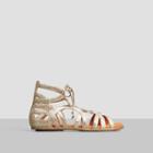 Gentle Souls By Kenneth Cole Break My Heart Leather Gladiator Sandal - Gold