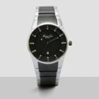 Kenneth Cole New York Silvertone Watch With Gunmetal Accent - Neutral