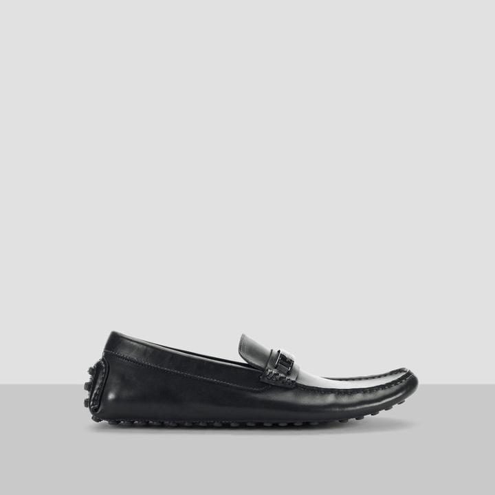 Kenneth Cole New York Seed Pod Leather Loafer - Brown