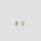 Kenneth Cole New York Goldtone Hammered Stud Earrings - Shiny Gold