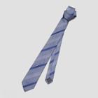 Kenneth Cole New York Blue Diagonal Stripe Tie - Black