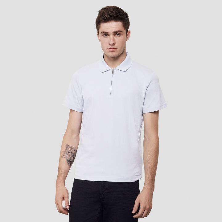 Reaction Kenneth Cole Short-sleeve Jersey Polo Shirt - Maroon