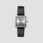 Kenneth Cole New York Silver-tone And Black Square Dial Watch - Neutral