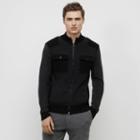 Kenneth Cole New York Marled Sweater Jacket - Indigo