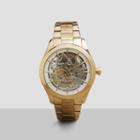 Kenneth Cole New York Gold Skeleton-dial Watch - Neutral