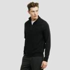Kenneth Cole New York Half-zip Pullover - Black