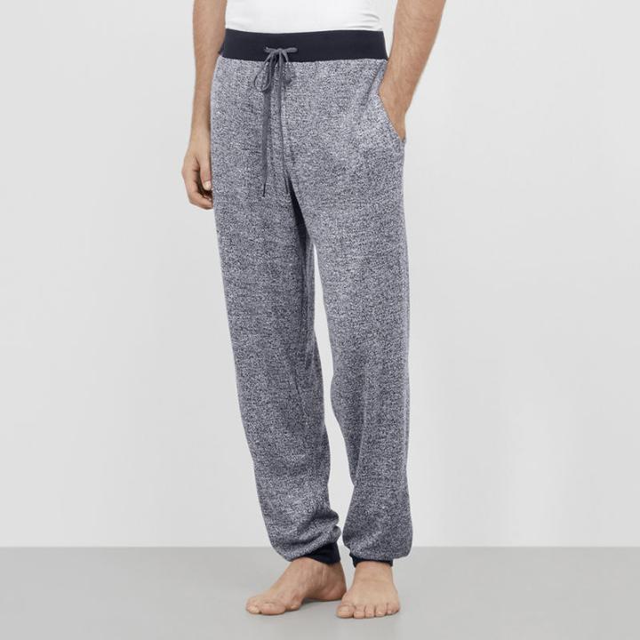 Kenneth Cole New York Drawstring Lounge Pant - Navy Marled