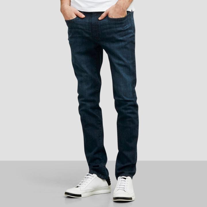 Kenneth Cole New York Skinny-fit Dark-wash Stretch Jeans - Dark Indigo