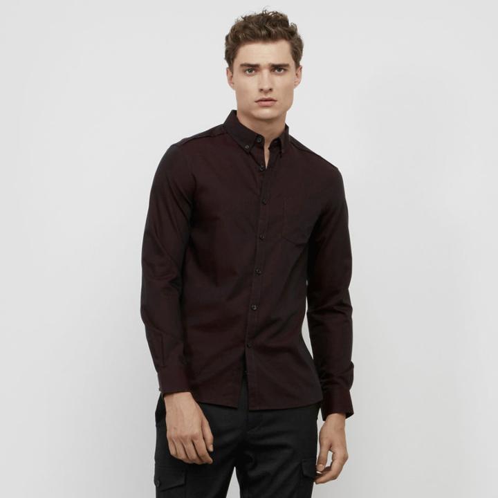 Kenneth Cole New York Long-sleeve Iridescent Shirt - Dstylilaccmb