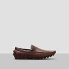 Kenneth Cole New York On The Hour Leather Perforated Loafer - Brown