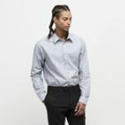 Reaction Kenneth Cole Meteor Printed Extra Slim-fitdress Shirt - Meteor