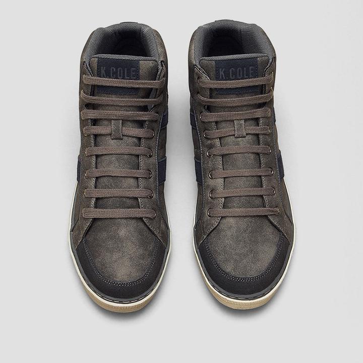 Reaction Kenneth Cole Per-fected Suede High-top Sneaker - Grey