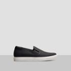 Kenneth Cole New York Kerry Leather Slip-on Sneaker - Black