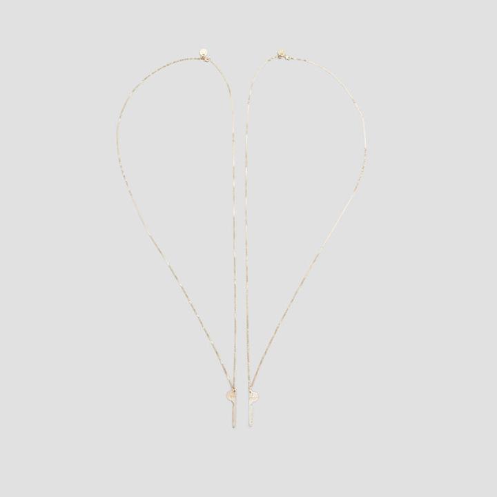 Kenneth Cole The Giving Keys Gold 'best Friends' Necklace - Gold