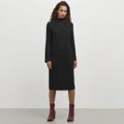 Kenneth Cole New York Easy Mock Sweater Dress - Black