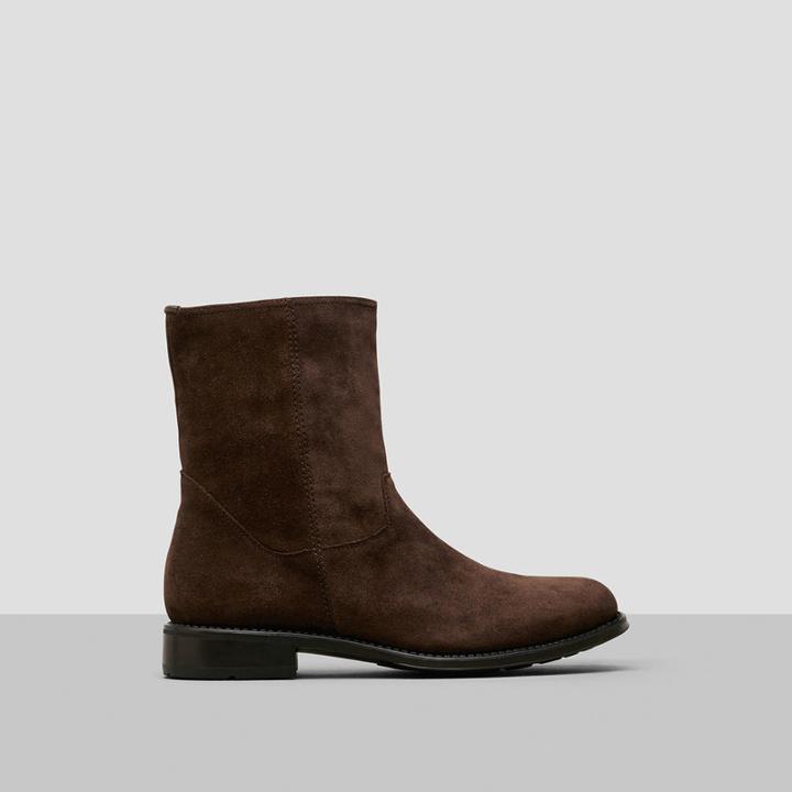 Kenneth Cole New York Action Packed Suede Boots - Espresso
