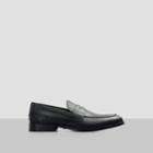 Kenneth Cole New York Duke It Out Leather Penny Loafer - Black