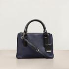 Kenneth Cole New York Houston Leather Crossbody - Ocean/black