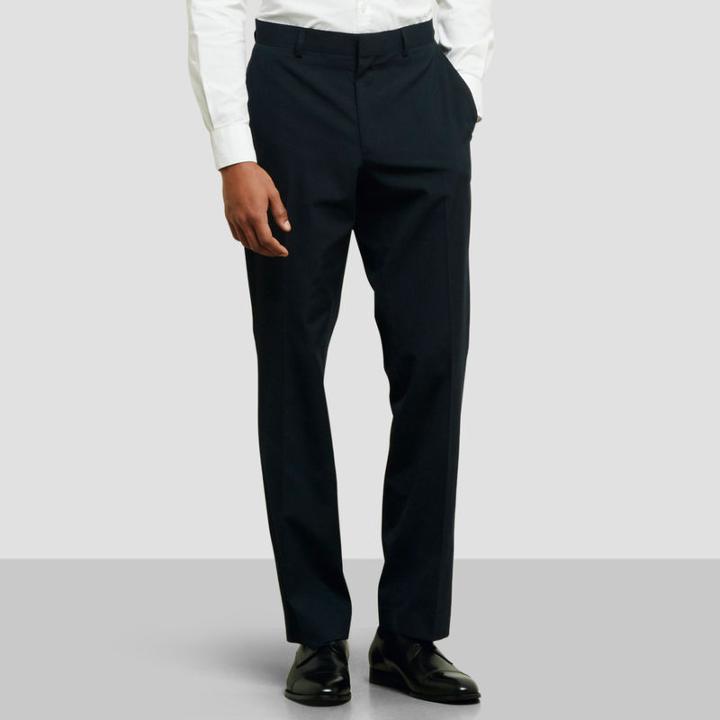 Reaction Kenneth Cole Slim-fit Suit Pant - 400nvy Sli