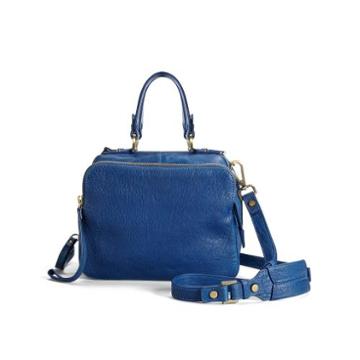 Kenneth Cole New York Square Biz Satchel - Women's - Blue