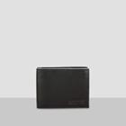 Reaction Kenneth Cole Rfid Secure Leather Passcase Wallet Wallet - Black W/gray
