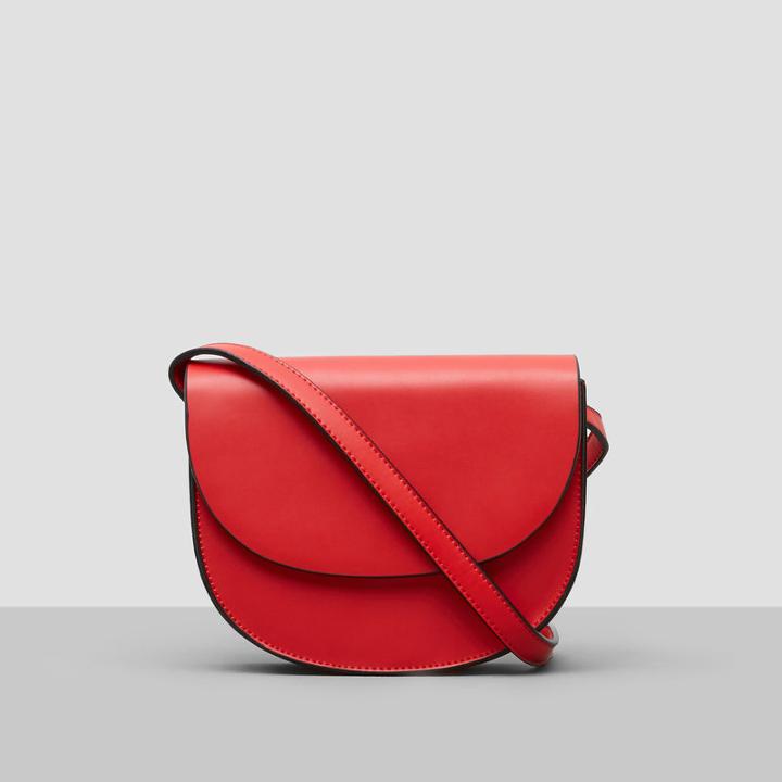 Reaction Kenneth Cole Crossbody Saddlebag - Red