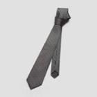Kenneth Cole New York Silk Tonal Dot Tie - Black