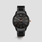 Kenneth Cole New York Diamond Collection Stainless Steel Black Watch - Neutral