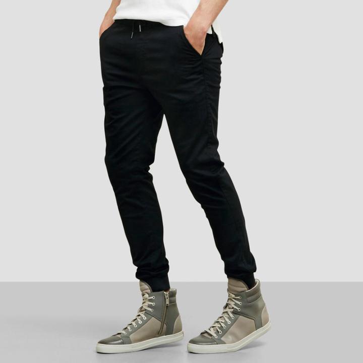 Kenneth Cole New York Drawstring Jogger Pant - Black
