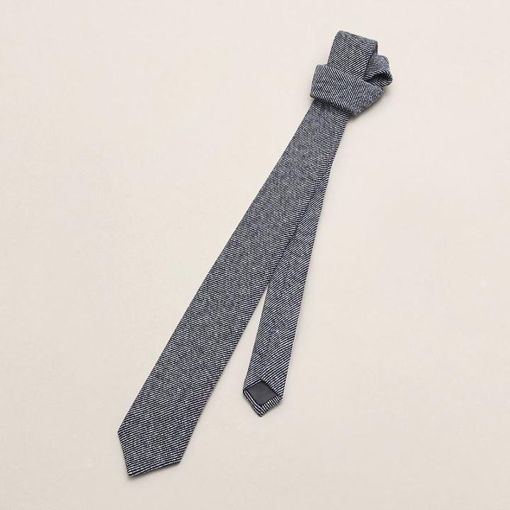 Kenneth Cole New York Textured Pattern Tie - Navy