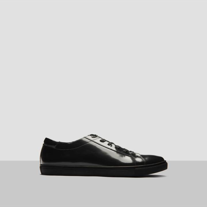Kenneth Cole New York Men's Kam Box Leather Sneaker - Black