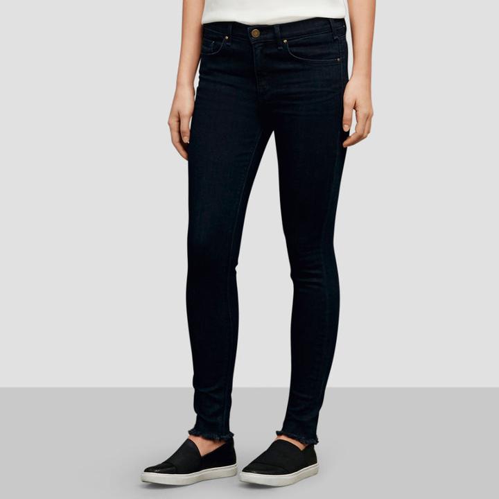 Kenneth Cole Black Label Frayed Hem Skinny Jean - Magic Hour