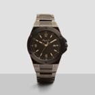 Kenneth Cole New York Gunmetal Watch With Black Dial - Neutral