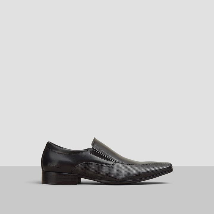 Reaction Kenneth Cole Bro-cabulary Leather Loafer - Black