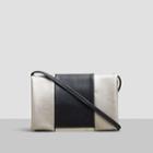 Reaction Kenneth Cole Colorblock Mini Crossbody - B42-silver