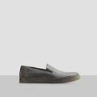 Kenneth Cole New York Double Or Nothing Leather Slip-on Sneaker - Grey