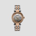 Kenneth Cole New York Silver-tone And Rose Gold-tone Skeleton Dial Watch - Neutral