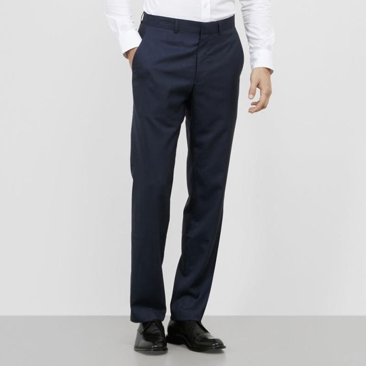 Reaction Kenneth Cole Slim-fit Suit Pant - Blue