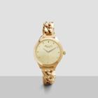 Kenneth Cole New York Gold Bracelet Watch With Pyramid Stud Markers - Neutral