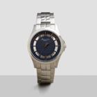 Kenneth Cole New York Silver Transparent Watch With Link Bracelet - Neutral