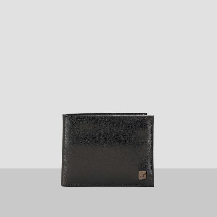 Kenneth Cole New York Messina Leather Bi-fold Wallet - Black