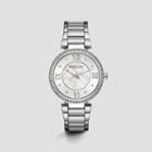 Kenneth Cole New York Silvertone Watch With Mother Of Pearl Dial - Neutral