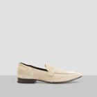 Kenneth Cole New York Can't Re-sis-t Suede Loafer - Stone