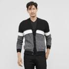 Reaction Kenneth Cole Marled Shawl Cardigan Sweater - Black