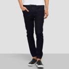 Kenneth Cole New York Skinny-fit Knit Jogger Jean - Dark Indigo