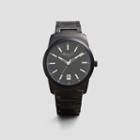 Kenneth Cole New York Black Stainless Steel Watch - Neutral